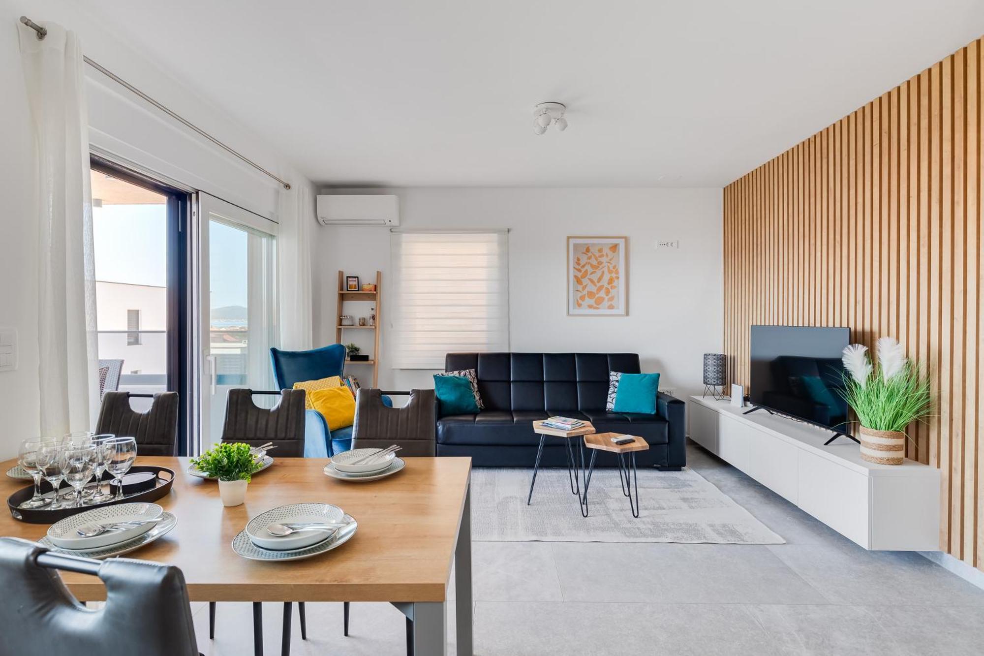 Sea Bay View Apartment - Appartement Avec Piscine Et Magnifique Vue Sur Mer Sveti Filip i Jakov Exterior foto